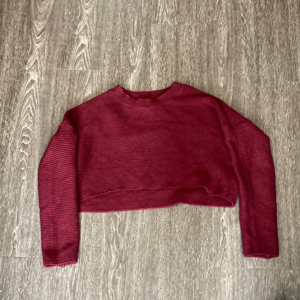 Windsor crop sweater